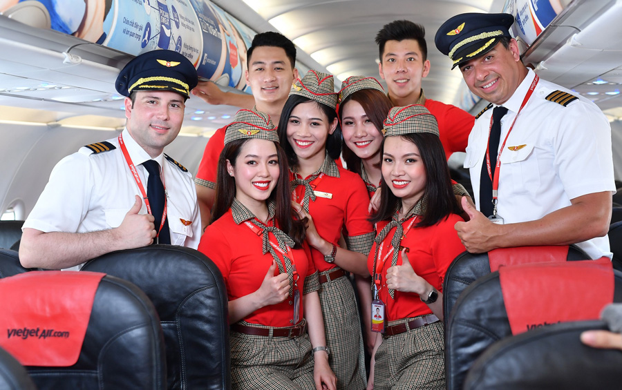 Vietjet Air - Bay là thích ngay đặt vé cùng Du Lịch Ngọc Việt